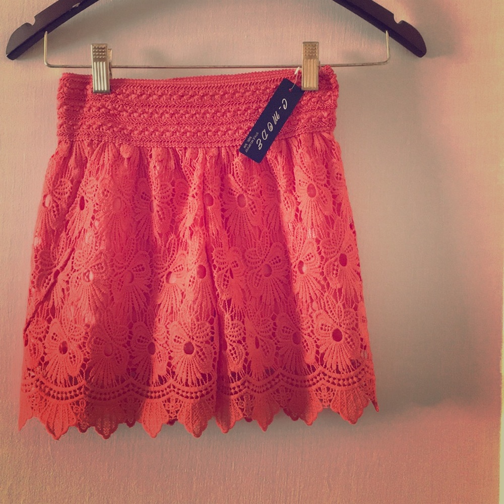 Lace shorts